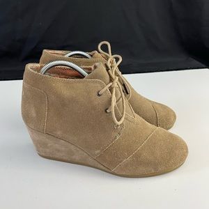 Toms wedge boot